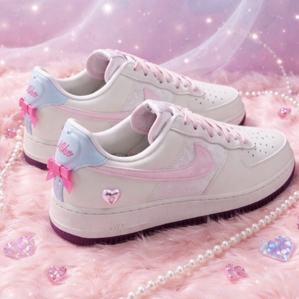 💝 NIKE AIR FORCE 1 LOW VALENTINE DAY RED 💝